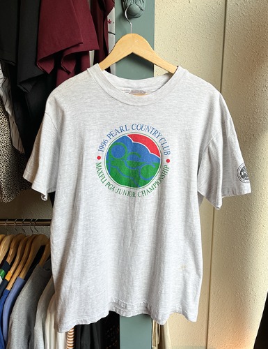 【90’s】 PEARL COUNTRY CLUB PRINTED TEE